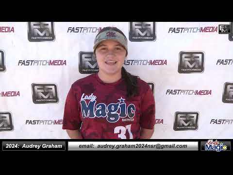 2024 Audrey Graham 4.0 GPA Middle Infielder Softball Skills Video - Lady Magic Boykin