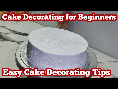 Cake Decorating for Beginners I Easy Cake Decorating Tips I How to make cake design l Spandan's Cake