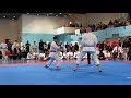 Men S Kumite Final At JKA Karate National Championships 2019