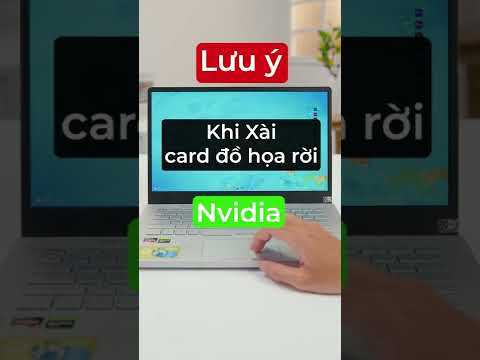 LƯU Ý khi sử dụng card đồ họa rời NVDIA | Thế Giới Laptop #Shorts