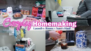 Everyday Homemaking | Laundry Room and Grocery Haul
