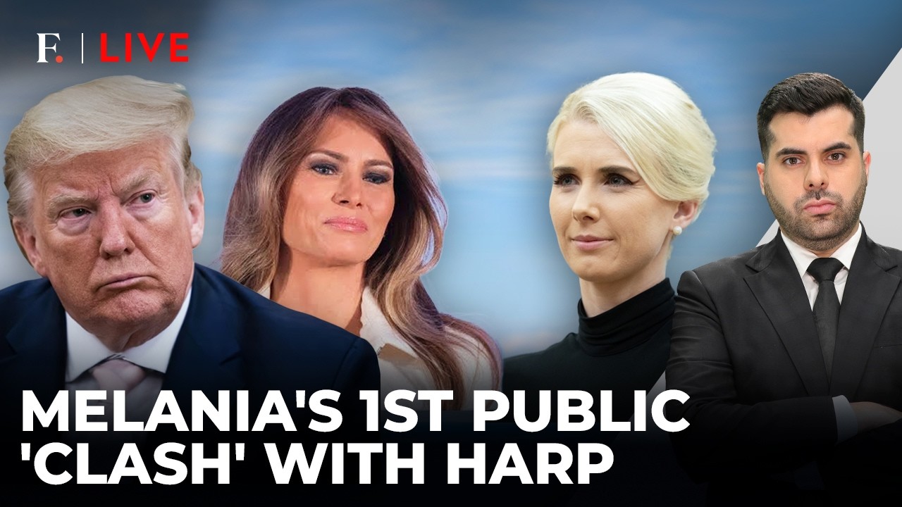 Melania’s Fiery Shot Defuses Harp’s ‘Letter Bomb’; Trump Trapped In Ugly Battle | Firstpost Live