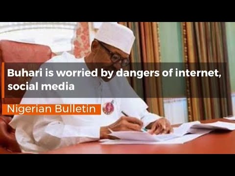 Buhari is worried by dangers of internet, social media | Nigeria News Links