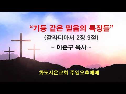 (갈라디아서 강해 9) 기둥 같은 믿음의 특징들 (영상)