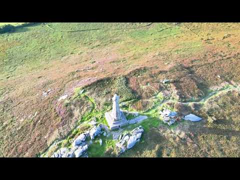 Exploring Carn Brea: Unveiling Cornwall's Historic Hilltop | Kernow By Drone