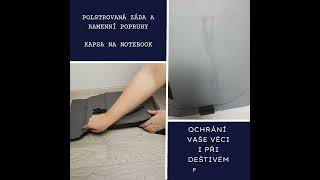 Unisex batoh Rubber - modrý