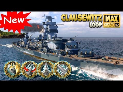Cruiser Clausewitz: NEW tech tree super cruiser - World of Warships
