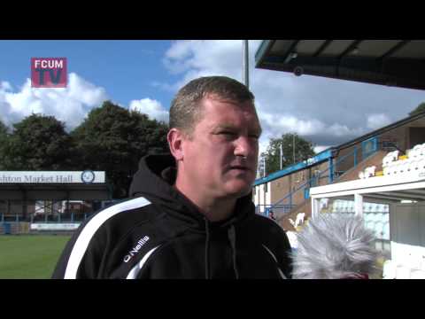 FC United of Manchester vs Belper Town - Interview
