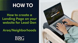 How to Set Up a Landing Page with kvCORE for Lead Gen