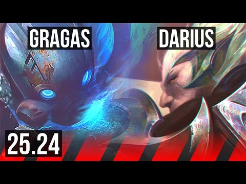 GRAGAS vs DARIUS (TOP) | KR Master | 25.24
