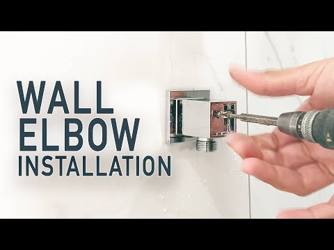 Wall Elbow Installation #shorts