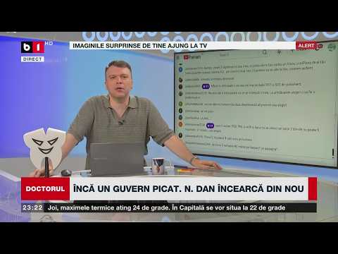 DOCTORUL. Criza se prelungește. MUREȘAN, OUT. N.DAN  caută înlocuitor._B1TV_ 30 sept. 2026