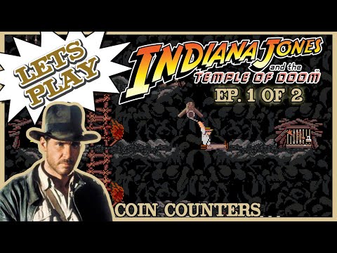 Let's Play Indiana Jones and the Temple of Doom (1985) #Retro #Arcade #Gaming - Ep 1 of 2 (Longplay)