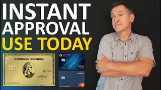 Instant Approval Credit Cards (And Same Day Use of Card After Approved!) 2023
