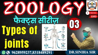 tgt biology || pgt BIOLOGY (zoology) Types of joints in the human body #anatomy  #zoologyfacts