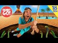 Quicksand, Lava, Sharks + more!  🌋🦈 🐍 | Dance Along Compilation | Danny Go! Songs for Kids