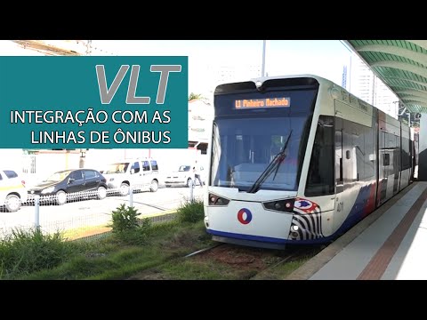 37 linhas de ônibus serão integradas ao VLT