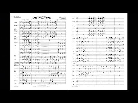 Jump, Jive an' Wail by Louis Prima/arr. Johnnie Vinson