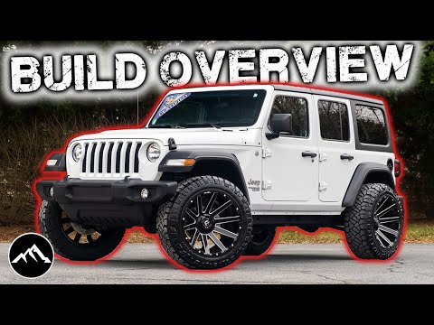 Overview: 2019 Jeep Wrangler w/ 22\" Fuel Contras, 35\" Nitto Tires & a 6\" Lift