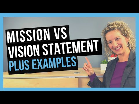 YouTube video about Mission Statement vs. Vision Statement