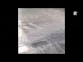 Water stroomt door straat Rotterdam-Zuid. Video: Dinesh Ajay