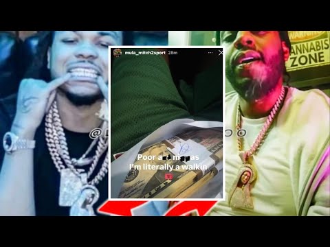 MULA MITCH TROLLS & DISS BLOODHOUND Q50‼️SHOWS HIS RICH LIFESTYLE