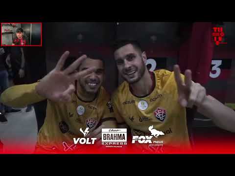 "FIZEMOS UM JOGO QUASE PERFEITO" I REACT BASTIDORES I VITÓRIA 2X0 BOTAFOGO-SP