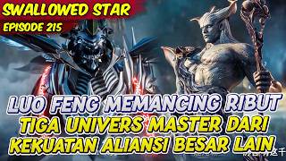 Download lagu LUO FENG IS TARGET BY THREE UNIVERSITY MASTERS AT ONCE | SWALLOWED STAR | EPS 215 mp3