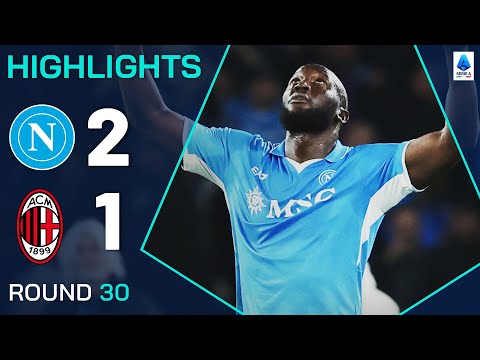 NAPOLI-MILAN 2-1 | HIGHLIGHTS | Lukaku Scores as Napoli Keep Title Hopes Alive! | Serie A 2024/25