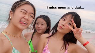 Traveling alone with my sisters for the first time!!!