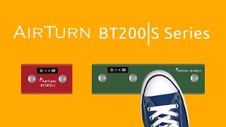AirTurn BT200S Customizable Wireless Footswitch