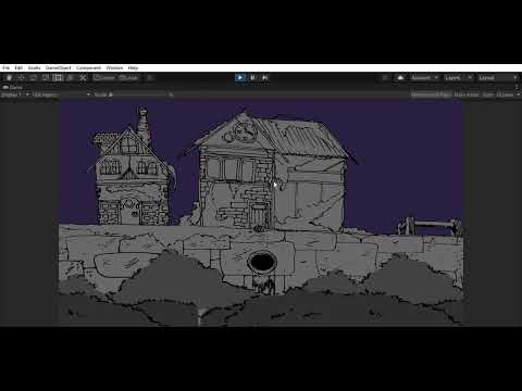 BeeVania Devlog: New Handdrawn Style Test (Unity 2D)