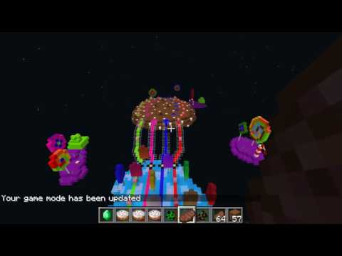 Minecraft — Pink Candy Land Lucky Block Race  Lucky Block Mod  Modded Mini Game