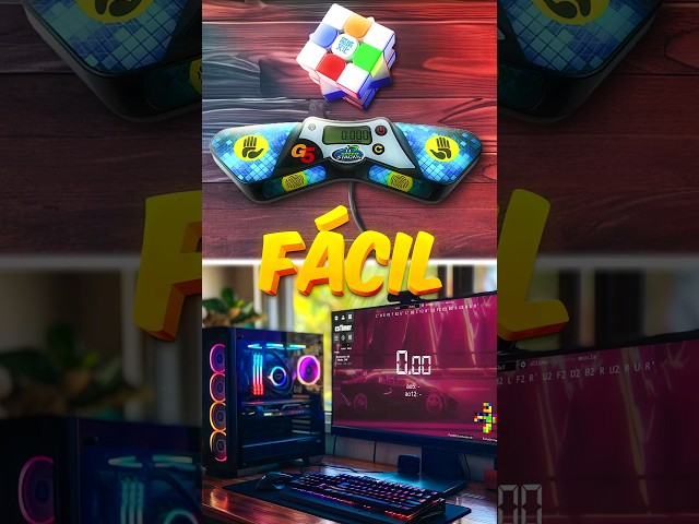 Vídeo relacionado con Temporizador Speedcubing - Dispositivo de Control táctil Stack Mat con Pantalla | Temporizador Oficial respaldado por la Asociación Mundial de para resolución de competitivos, acces