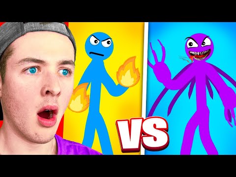 Reacting to MOST VIEWED the Stickman FIGHT on YouTube!