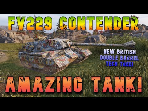 FV229 Contender Amazing Tank! ll Wot Console - World of Tanks Modern Armor