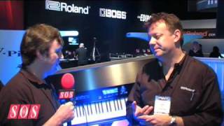 Video thumbnail for Roland V Piano - NAMM 2009 by Sound On Sound magazine