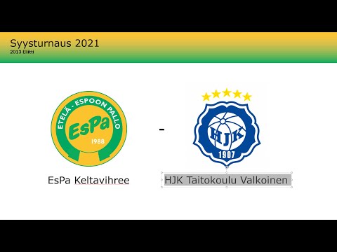 EsPa 2013 Keltavihree - HJK Taitokoulu Valkoinen