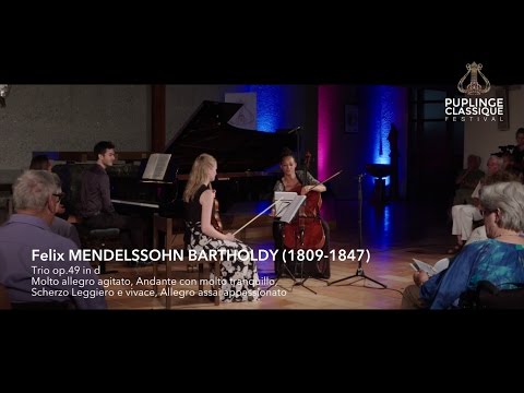 Felix Mendelssohn - Piano Trio No. 1 in D minor, Op. 49 | Häring, 't Hart, Spaemann