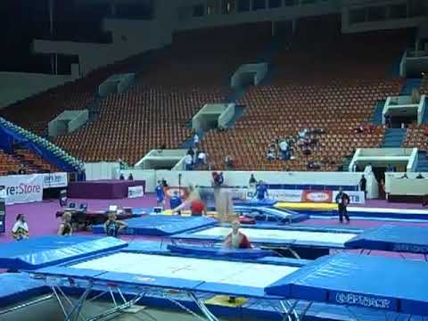 Rosannagh MacLennan World Trampoline Championships 2009