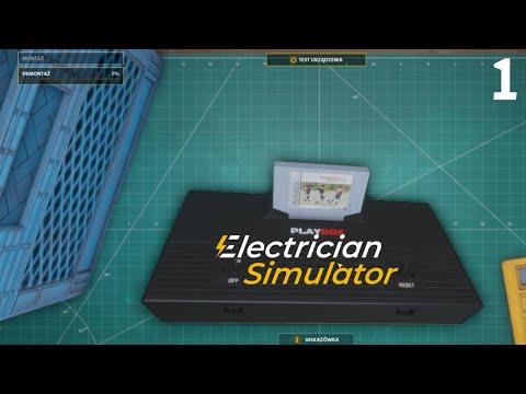 Zostałem elektrykiem | Electrician Simulator #01