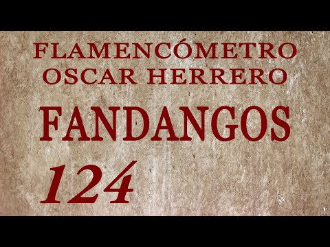 Metrónomo Flamenco - Fandangos 124 - Flamencómetro Oscar Herrero
