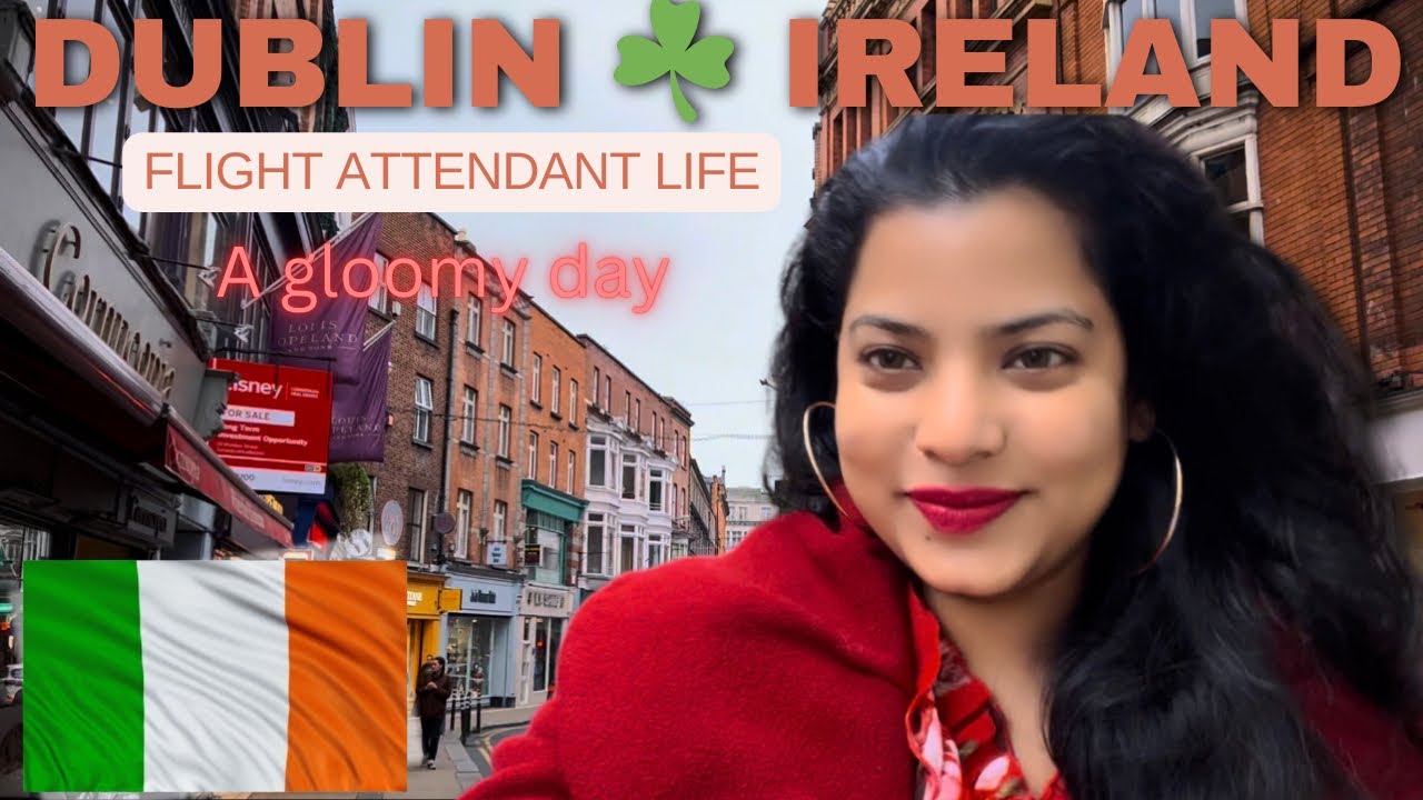 Explore the vintage city of DUBLIN with me | CABIN CREW LIFE @qatarairways  | IRELAND 🇮🇪 Ep 1