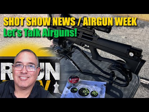 AIRGUNWEBTV LIVE! - Airgun Week Videos, Show Show News, Product Unboxing, Let's talk Airguns!