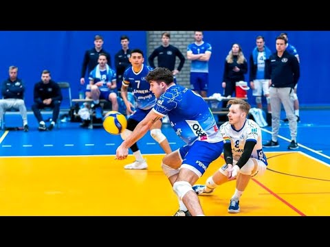 Amysoft-Lycurgus H1  tegen Draisma-Dynamo H1op 3 april 2022 in Groningen