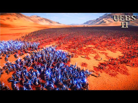 JEDIS & JOHN WICKS RESCUE CHUCK NORRISS FROM 2,000,000 ZOMBIES | Ultimate Epic Battle Simulator 2