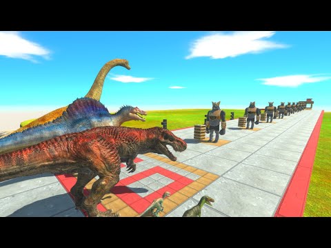 GHOR HAMMER vs ALL DINOSAURS - Animal Revolt Battle Simulator