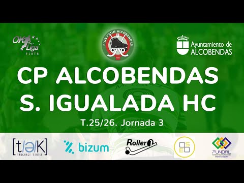 C.P. Alcobendas OK Plata - Simar Igualada HC. OK Liga Plata. T. 25/26. Jornada 3