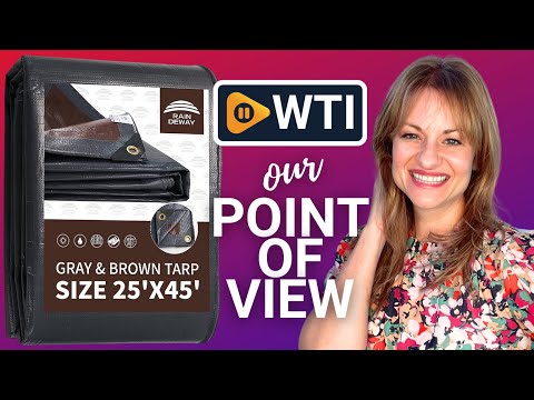 25x45 Feet Super Heavy Duty Tarp 18 Mil - WTI product video review