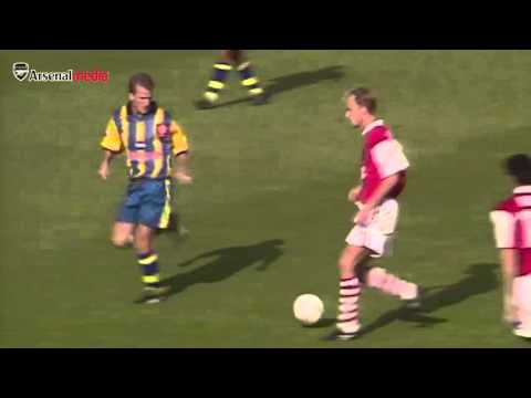 Denis Bergkamp first Arsenal goals